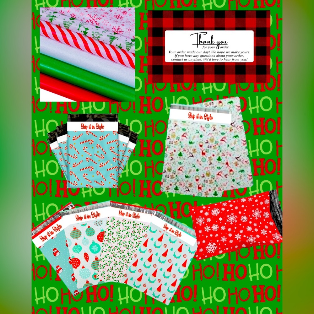 Christmas Shipping Supply Kit